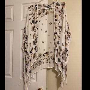 Floral shrug